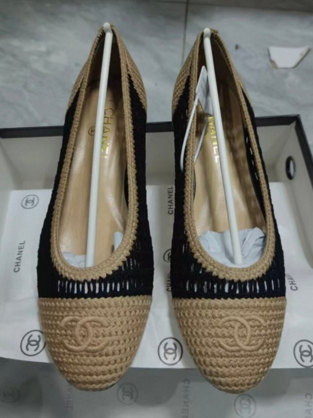 Authentic Chanel Loafers